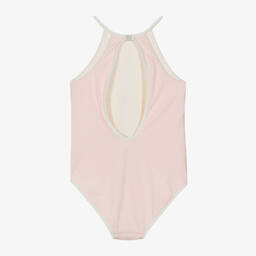 Emporio Armani-Girls Pink Swimsuit | Childrensalon Outlet