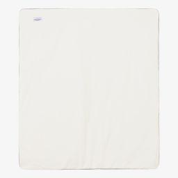 Emporio Armani-Grey Velour Blanket (76cm) | Childrensalon Outlet