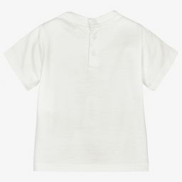 Emporio Armani-Кремовая футболка для малышей | Childrensalon Outlet