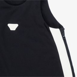 إمبوريو أرماني-كيس نوم قطن جيرسي لون كحلي للمواليد (60 سم) | Childrensalon Outlet