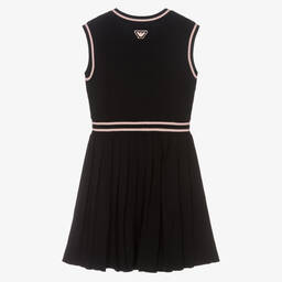 Emporio Armani-Navy Blue Varsity Logo Dress | Childrensalon Outlet