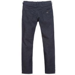 Emporio Armani-Teen Blue Regular-Fit Jeans | Childrensalon Outlet