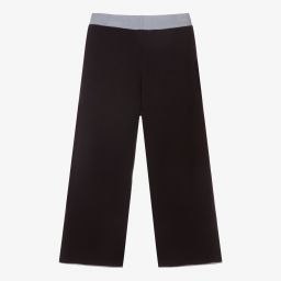 Emporio Armani-Teen Blue Wide Leg Trousers | Childrensalon Outlet