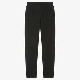 Emporio Armani-جوغرز قطن جيرسي لون أسود تينز ولادي | Childrensalon Outlet