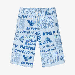 Emporio Armani-Голубые шорты для подростков | Childrensalon Outlet