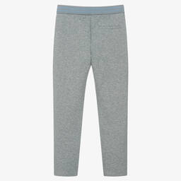 Emporio Armani-Teen Boys Grey Logo Joggers | Childrensalon Outlet