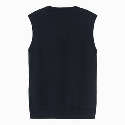 Emporio Armani-Синяя безрукавка Eagle для мальчиков-подростков | Childrensalon Outlet