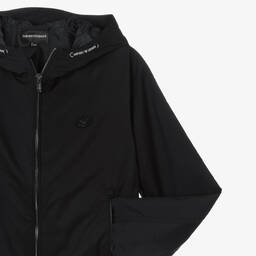 Emporio Armani-Teen Boys Navy Blue Windbreaker Jacket | Childrensalon Outlet