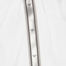 Emporio Armani-Белые шорты для мальчиков-подростков | Childrensalon Outlet