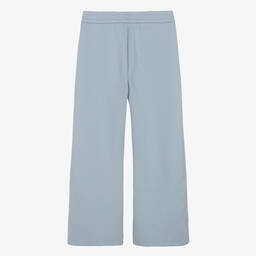 Emporio Armani-Teen Girls Blue & Pink Cotton Joggers | Childrensalon Outlet