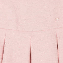 Emporio Armani-Розовое шенилловое платье с блестками | Childrensalon Outlet