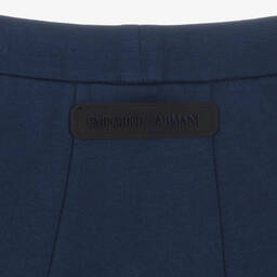 Emporio Armani-Синяя хлопковая юбка для девочек-подростков | Childrensalon Outlet