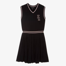 Emporio Armani-Teen Girls Navy Blue Dress | Childrensalon Outlet