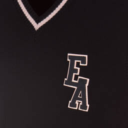 Emporio Armani-Teen Girls Navy Blue Dress | Childrensalon Outlet