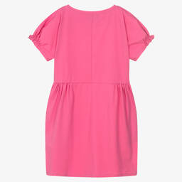 Emporio Armani-Розовое хлопковое платье | Childrensalon Outlet