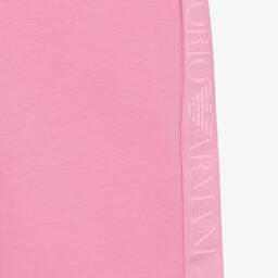 Emporio Armani-Розовые джоггеры для девочек-подростков | Childrensalon Outlet