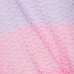 Emporio Armani-Розово-фиолетовое платье из органзы | Childrensalon Outlet