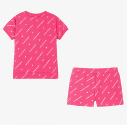Emporio Armani-Розовый топ и шорты для девочек-подростков | Childrensalon Outlet