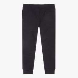Emporio Armani-Teen Navy Blue Logo Joggers | Childrensalon Outlet