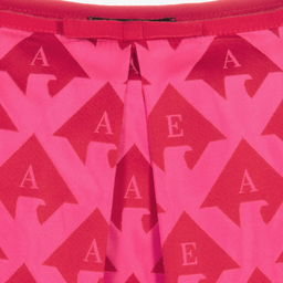 Emporio Armani-Teen Red & Pink Taffeta Skirt | Childrensalon Outlet