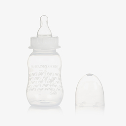 Emporio Armani-White Eagle Baby Bottle (130ml) | Childrensalon Outlet