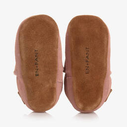 اون فان-سليبرز أطفال بناتي جلد شامواه لون زهري | Childrensalon Outlet