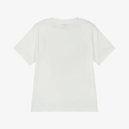 Etro-Кремовая хлопковая повседневная футболка для мальчиков | Childrensalon Outlet