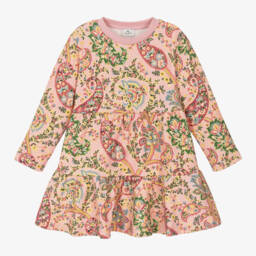 Etro-Girls Blush Paisley Cotton Dress | Childrensalon Outlet