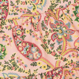 Etro-Girls Blush Paisley Cotton Dress | Childrensalon Outlet