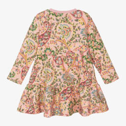 Etro-Girls Blush Paisley Cotton Dress | Childrensalon Outlet