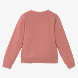 Etro-Girls Dusky Pink Logo Sweatshirt | Childrensalon Outlet