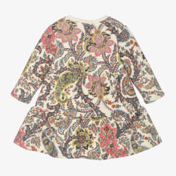 Etro-Girls Ivory Cotton Paisley Dress | Childrensalon Outlet