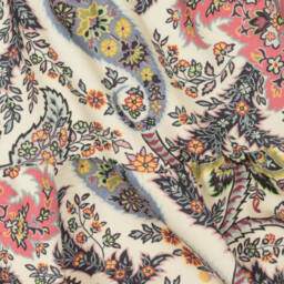 Etro-Girls Ivory Cotton Paisley Dress | Childrensalon Outlet