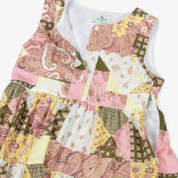 Etro-Платье с розовым узором пейсли для девочек | Childrensalon Outlet