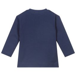 Everything Must Change-Baby boys navy blue Jersey Top | Childrensalon Outlet