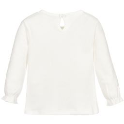 Everything Must Change-Baby Girls Ivory Cotton Top | Childrensalon Outlet