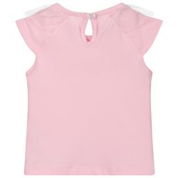 Everything Must Change-Baby Girls Pink Cotton T-Shirt | Childrensalon Outlet