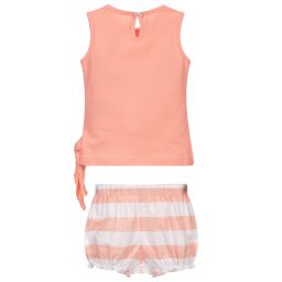 افريثينغ مست تشاينج-Baby Girls Pink Shorts Set | Childrensalon Outlet