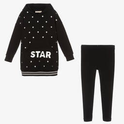 Everything Must Change-Black Dress & Leggings Set | Childrensalon Outlet