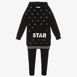 Everything Must Change-Black Dress & Leggings Set | Childrensalon Outlet