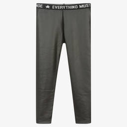 Everything Must Change-Black Faux Leather Leggings | Childrensalon Outlet