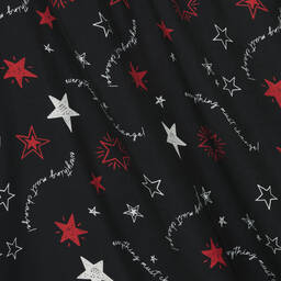 Everything Must Change-Black & Red Star Print Dress | Childrensalon Outlet