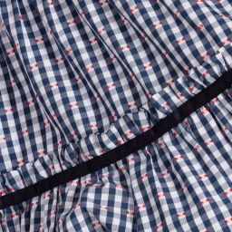 Everything Must Change-Blue Check Baby Dress Set | Childrensalon Outlet