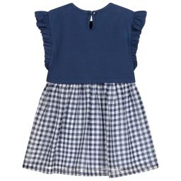 Everything Must Change-Blue Jersey & Chiffon Dress | Childrensalon Outlet