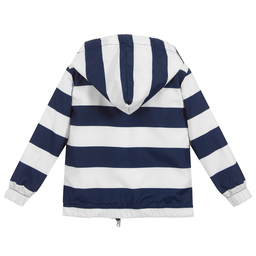 Everything Must Change-Blue & White Striped Jacket | Childrensalon Outlet