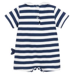 Everything Must Change-Blue & White Striped Shortie | Childrensalon Outlet