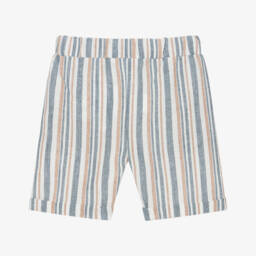 Everything Must Change-شورت قطني أزرق للأولاد | Childrensalon Outlet