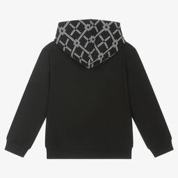 Everything Must Change-Boys Black Zip-Up Hoodie | Childrensalon Outlet