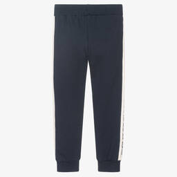 Everything Must Change-Boys Blue Cotton Joggers | Childrensalon Outlet