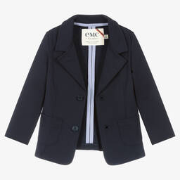 Everything Must Change-Boys Blue Milano Jersey Blazer | Childrensalon Outlet